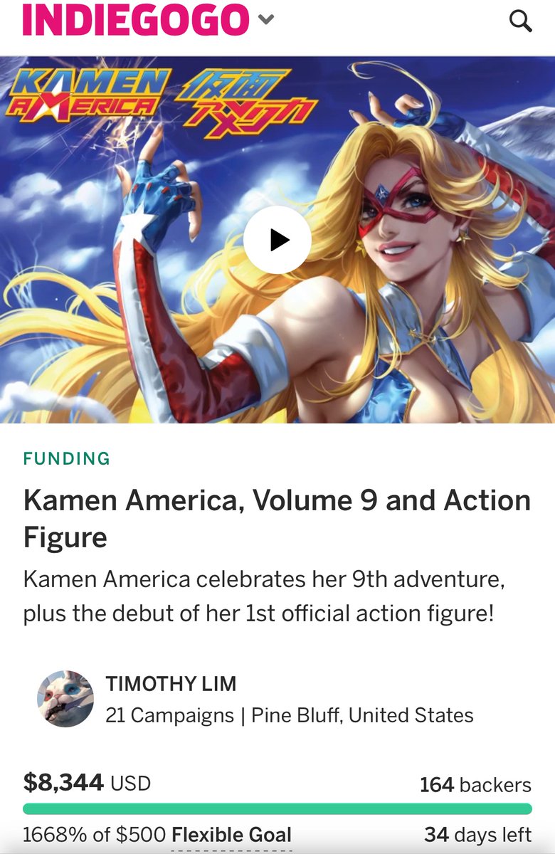 Kamen America 9 preorders have passed $100k in less than 12 hours! What an incredible Waku Waku Wednesday! Thank you, everyone! Stock on the action figure is running low, but you’ve all made it clear there’s interest in it! We can work on more for the future!
