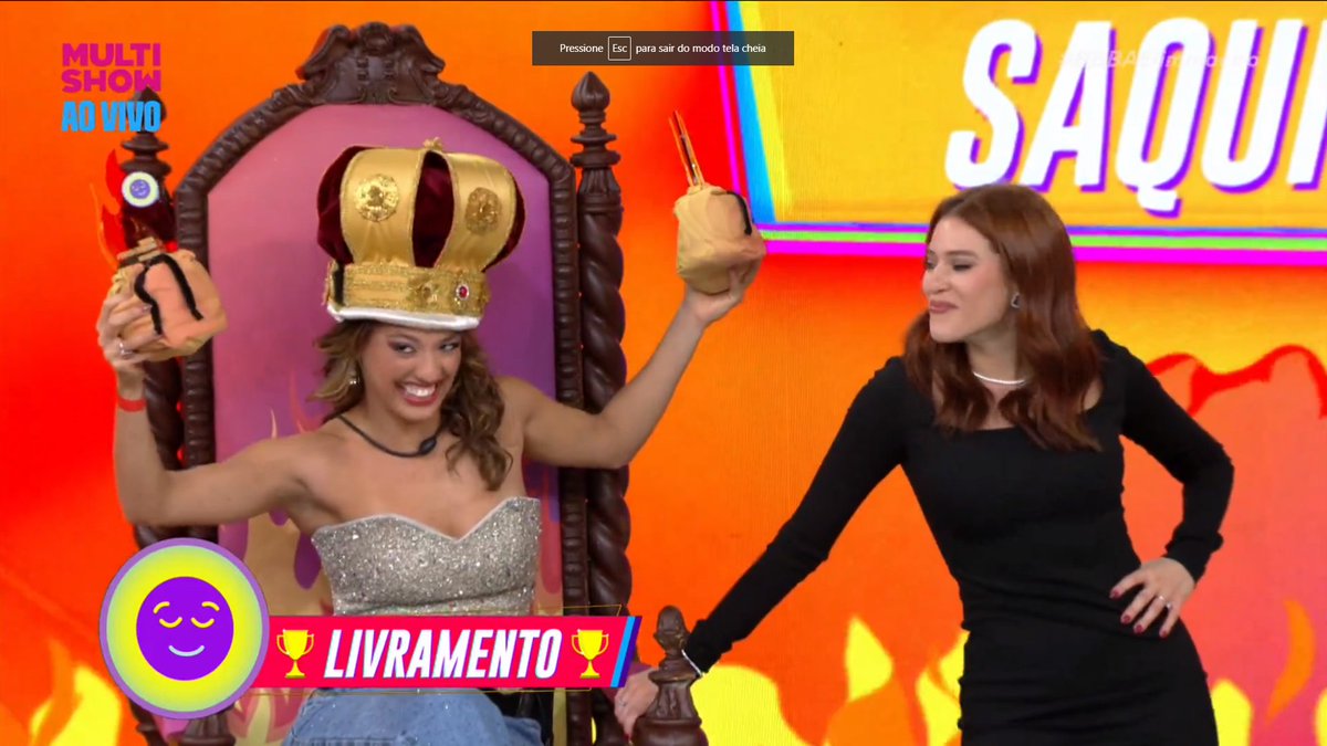 ZAMENZA's tweet photo. "O Povo falava, Bia, ainda bem que nao to mais morando com ela. Mas quem que ficou na casa, Bia?" (Ana Clara)
"EEEEEUUUU DANADA!!!!!!" #BBBAEliminação #BBB24 https://t.co/BGg606impb