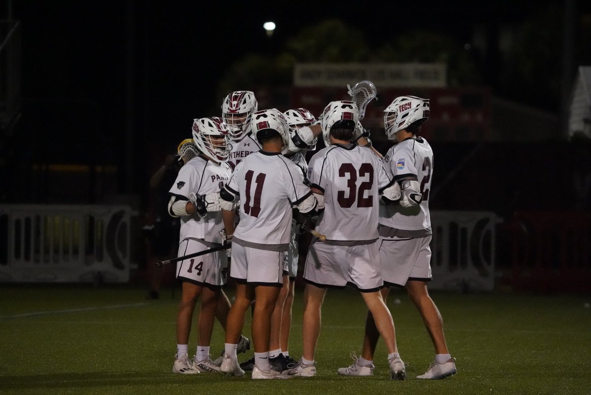FloridaTechMLax's tweet photo. Onto playoffs … the Panthers will host Lynn on Saturday in the SSC Quarterfinal #GoPanthers https://t.co/IUc9Yi19vO