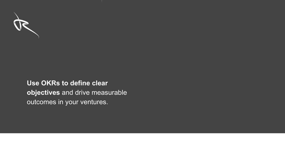 OKRs are transformative for setting and reaching ambitious goals. This framework clarifies success and provides measurable milestones. Learn how OKRs can unlock your team's potential.
.
.
#AIVentures #StartupLeadership #InnovateAustralia #AITechTrends #Entrepreneurship