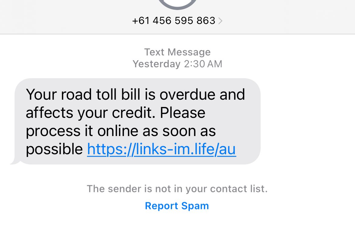 In the last 24 hours, I have received these messages on my phone. I get them all the time but lately they have been relentless. They are all scams. They likely link their victims to get as much personal information as possible to either take their money or commit fraud in the…