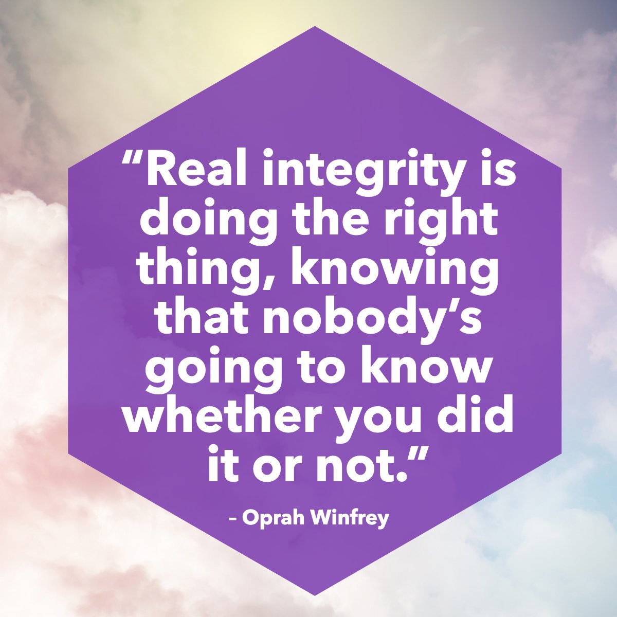 Integrity is a choice we make, and it's a choice we must keep making, every moment of our lives. 🙌✨

#teamintegrity #integritylife #kindness #change
 #igotjosh #foundbyseek #soldbyseek #myrealtorjoshfarber #whoyouhirematters #seek #seekandyoushallfind #seekrealty