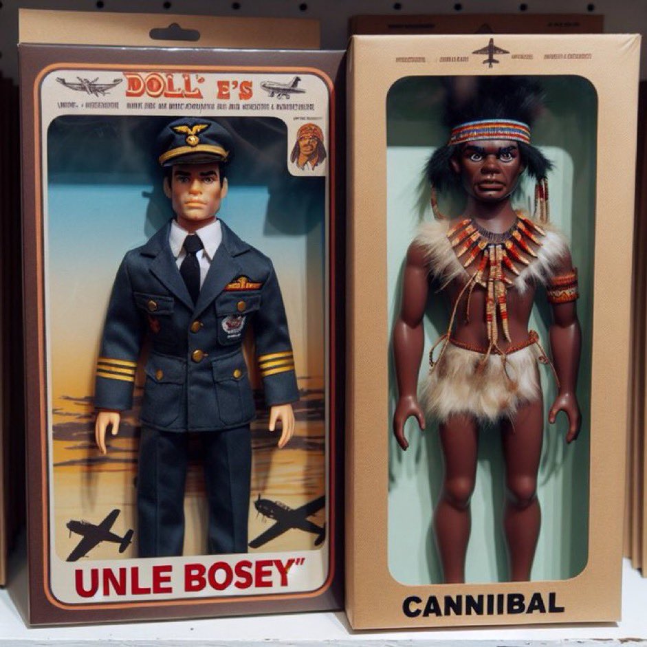 Get your collectible Uncle Bosey and Cannibal action figures while you still can.