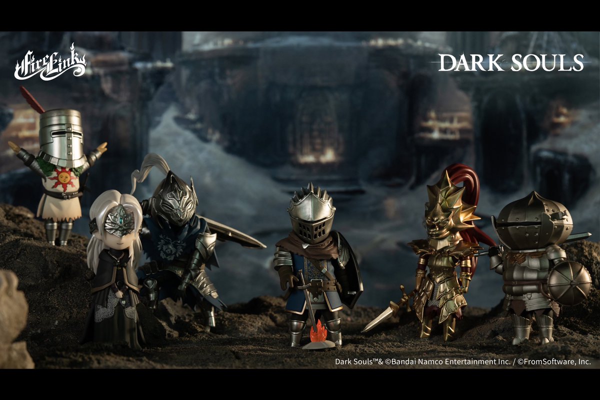 FireLink_works's tweet photo. 【再販情報】

ダークソウル  デフォルメフィギュアVol.1&amp;Vol.3
本日から再販の受注予約が開始！

各全6種入のコンプリートBOX仕様でのご案内です。
よろしくお願いいたします！

発売元: FireLink
販売元: 株式会社紫灯
※中国にて販売している商品と同一の商品です。
#ダークソウル #DarkSouls https://t.co/cCs0W9yBxp
