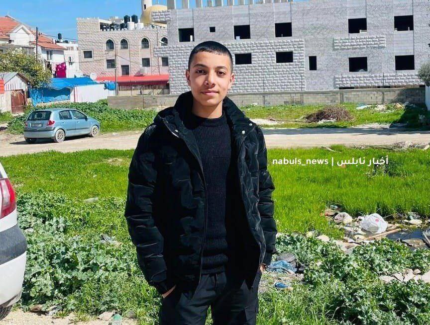 ⚡️Israel’s occupation forces arrest the child, “Muhammad Basil Haboush,” 15 years old, from the old Askar camp in Nablus.