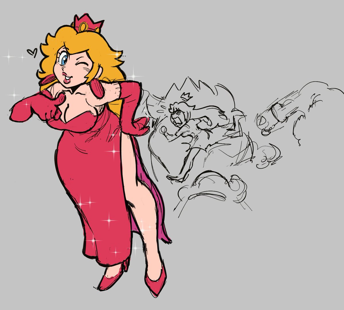 more peach