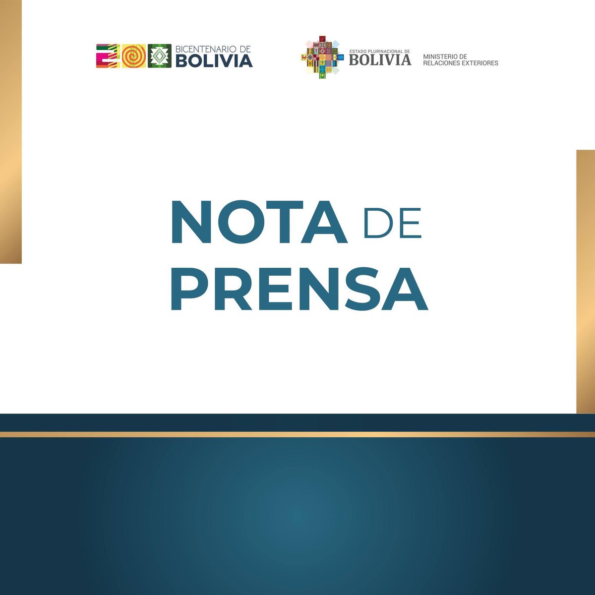 Nota de Prensa | Bolivia pide la retractación de Ministra Argentina sobre dichos de presencia de fuerzas iraníes en el país 🔗 Léela aquí: cancilleria.gob.bo/mre/2024/04/17… #DiplomaciaDeLosPueblos #PorLaVida