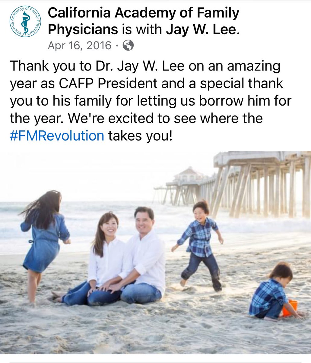 Hard to believe it’s been 8 years to the day since I finished my term as @cafp_familydocs president. 😎

#StayRelevant #MakeHealthPrimary #FMRevolution #FMRising 🔥