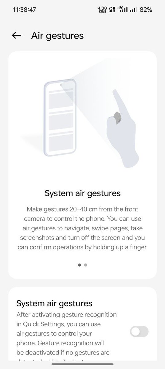 Now Air Gesture Feature available for Realme 12 Pro
#realme12Pro
