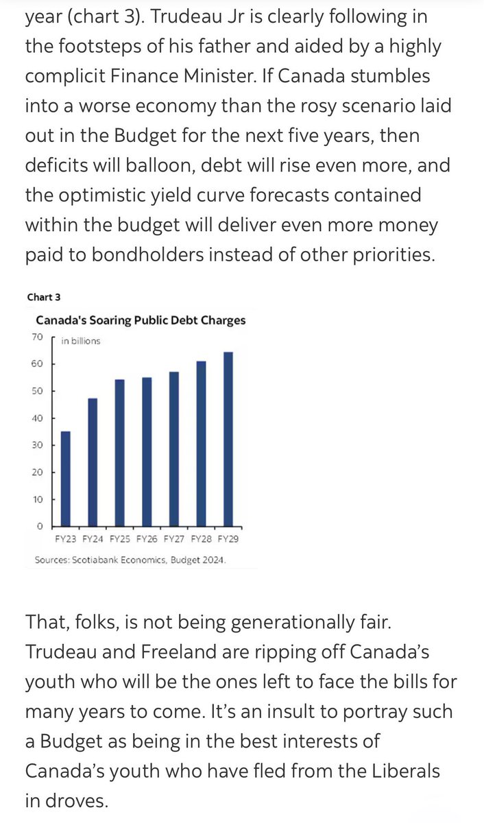 @cafreeland Scotiabank: