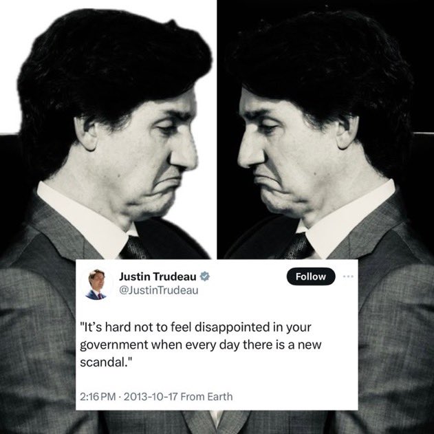 This narcissistic sociopath will one day pay the piper and Canada will rejoice like it never has before. Not only is he the worst PM we’ve ever seen he’s evil personified.