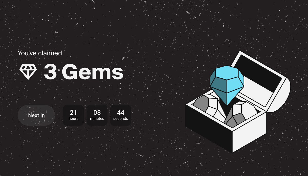 This is your daily reminder to claim your @Immutable Gem. 💎 It's completely free (and no gas) if you connect using Passport: imx.community/gems