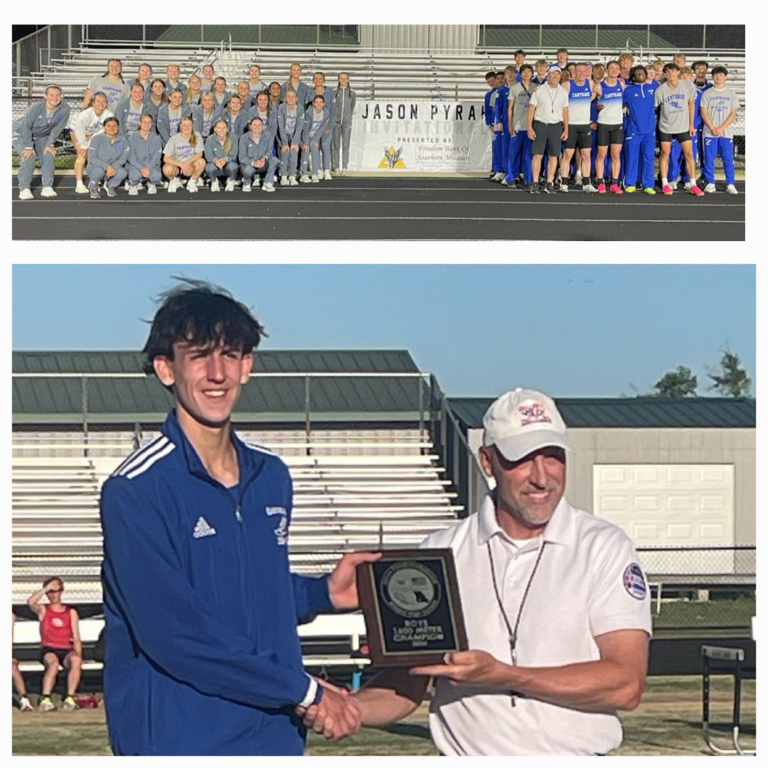 Carthage Tigers CC Track & Field tweet media