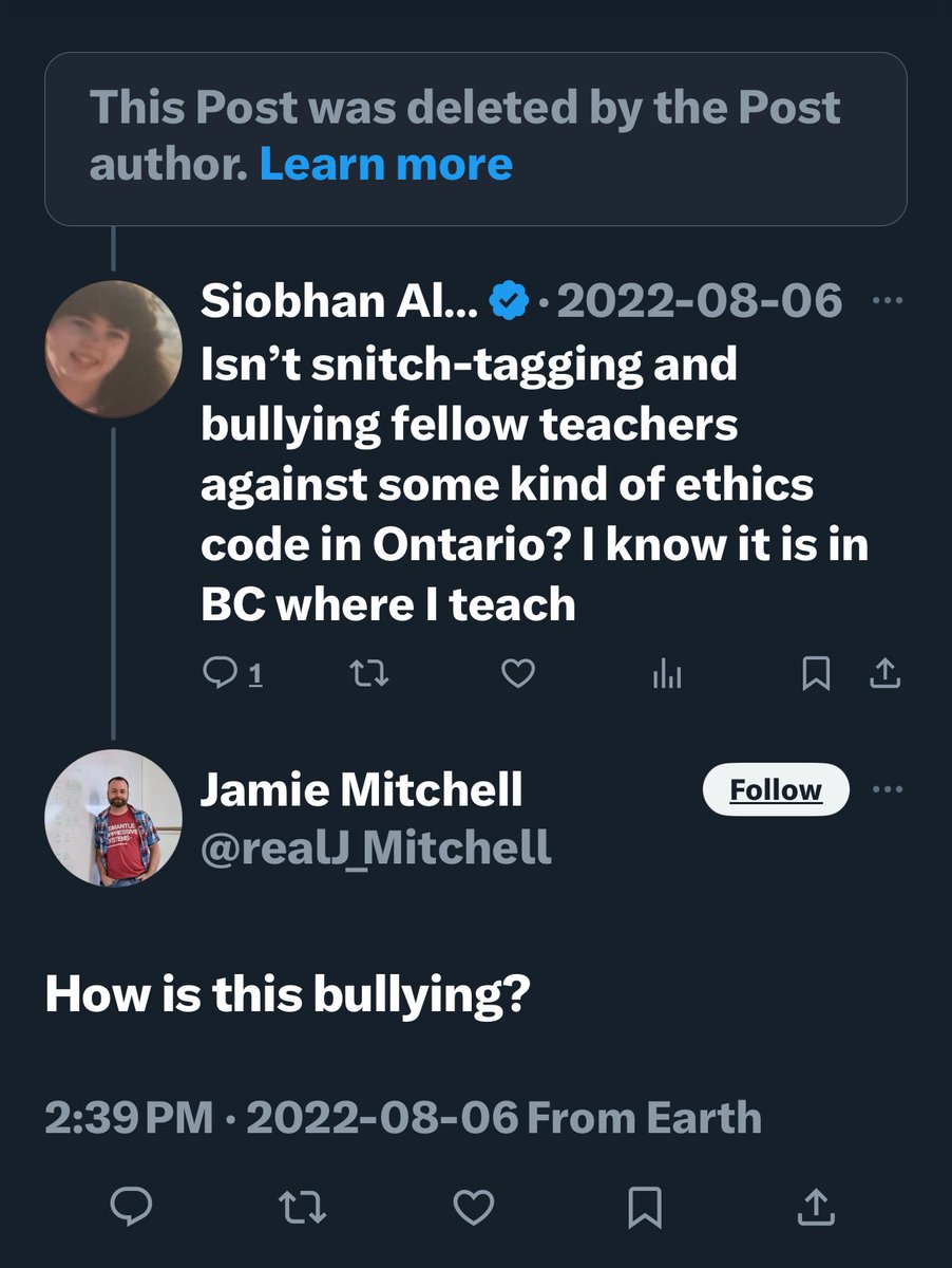 @ChanLPfa I think it’s time to report it, Chanel. As you can see, I brought the issue of bullying up with this guy 2 years ago and apparently he hasn’t changed his stripes. I see now he’s deleted his post though, so he doesn’t appear to have the courage of his convictions either