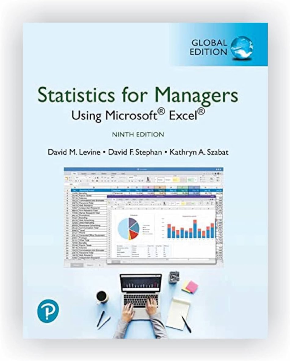#Statistics for Managers Using Microsoft Excel: amzn.to/3v4VfOp
—————
#DataAnalysis #DataScience #Analytics #StatisticalLiteracy #DataLiteracy