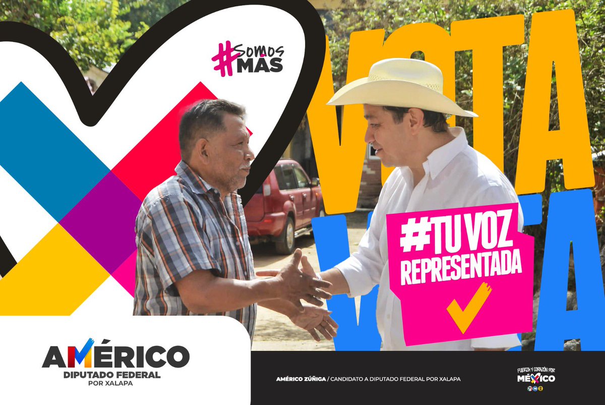 ¡Tu voz, nuestra misión! Juntos, representaremos tus intereses en el Congreso. Tu voz representada en cada decisión, en cada paso hacia un futuro mejor para todos. ¡Vota por un cambio real! 🇲🇽🫂 #Xalapa #Veracruz #México #AméricoZúñiga