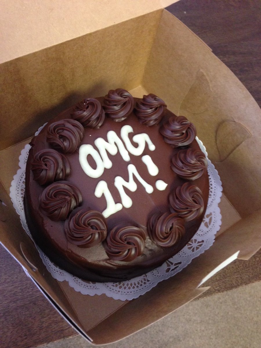 One of our portfolio co's crossed 1m users today. I sent them a photo of the cake we cut when we crossed that milestone at my company (circa 2014).