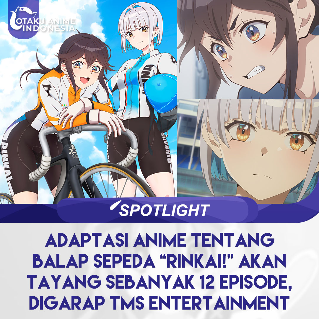 Rinkai! Anime sports yang berjumlah 12 episode, dengan dikerjakan oleh studio TMS Entertainment. #Otaku_Anime_Indonesia #Spotlight_Otaku #rinkai #rinkaianime #animeindo