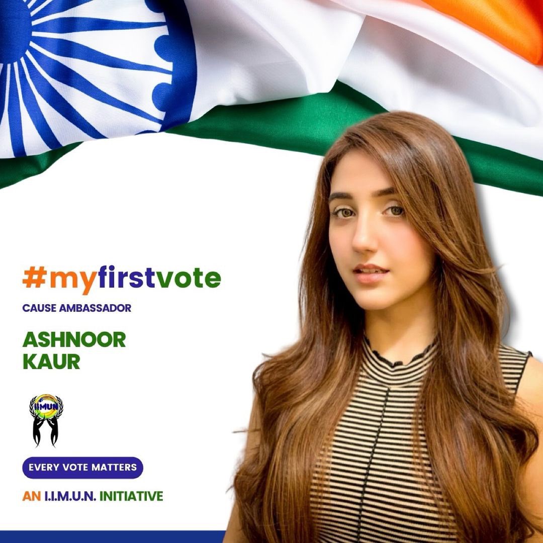 We grow up thinking of all the freedom we would get as adults, but with freedom comes responsibility, and duties!! The right to vote being one of the most important duties being a citizen… Many congratulations @iimunofficial on the #Myfirstvote campaign! Honored to be an