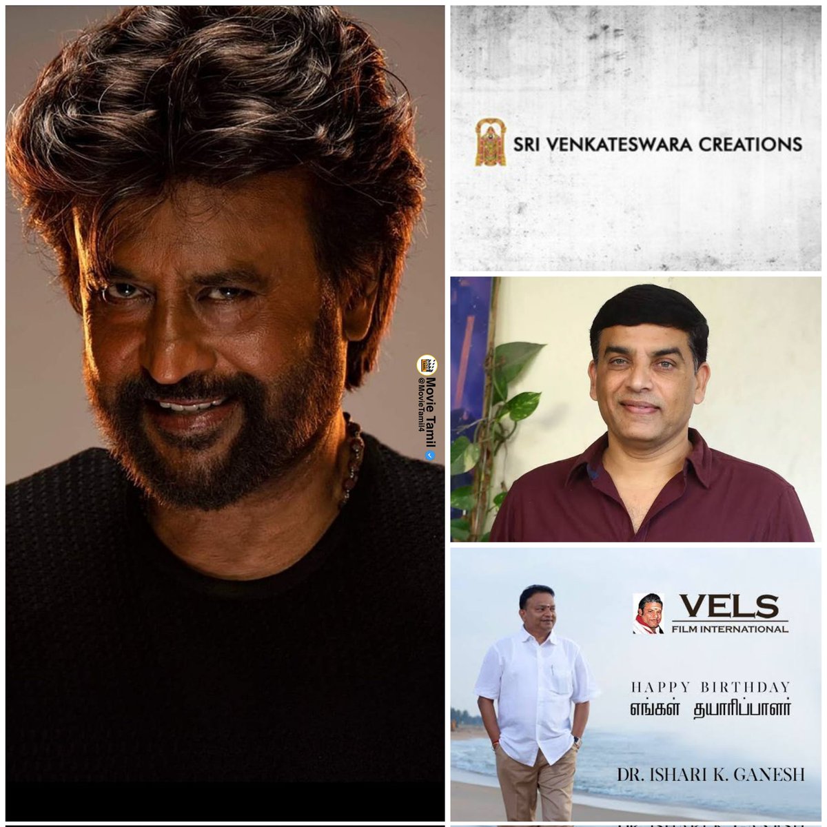Exclusive : #Thalaivar173 or #Thalaivar174 Project 🔒

- #Rajinikanth is currently acting in #Vettiyan. #Thalaivar171 will join the shoot of after completing this.

- Next, it is reported that he has agreed to act in two films,✅
- This film is to be produced by VELS Film.…