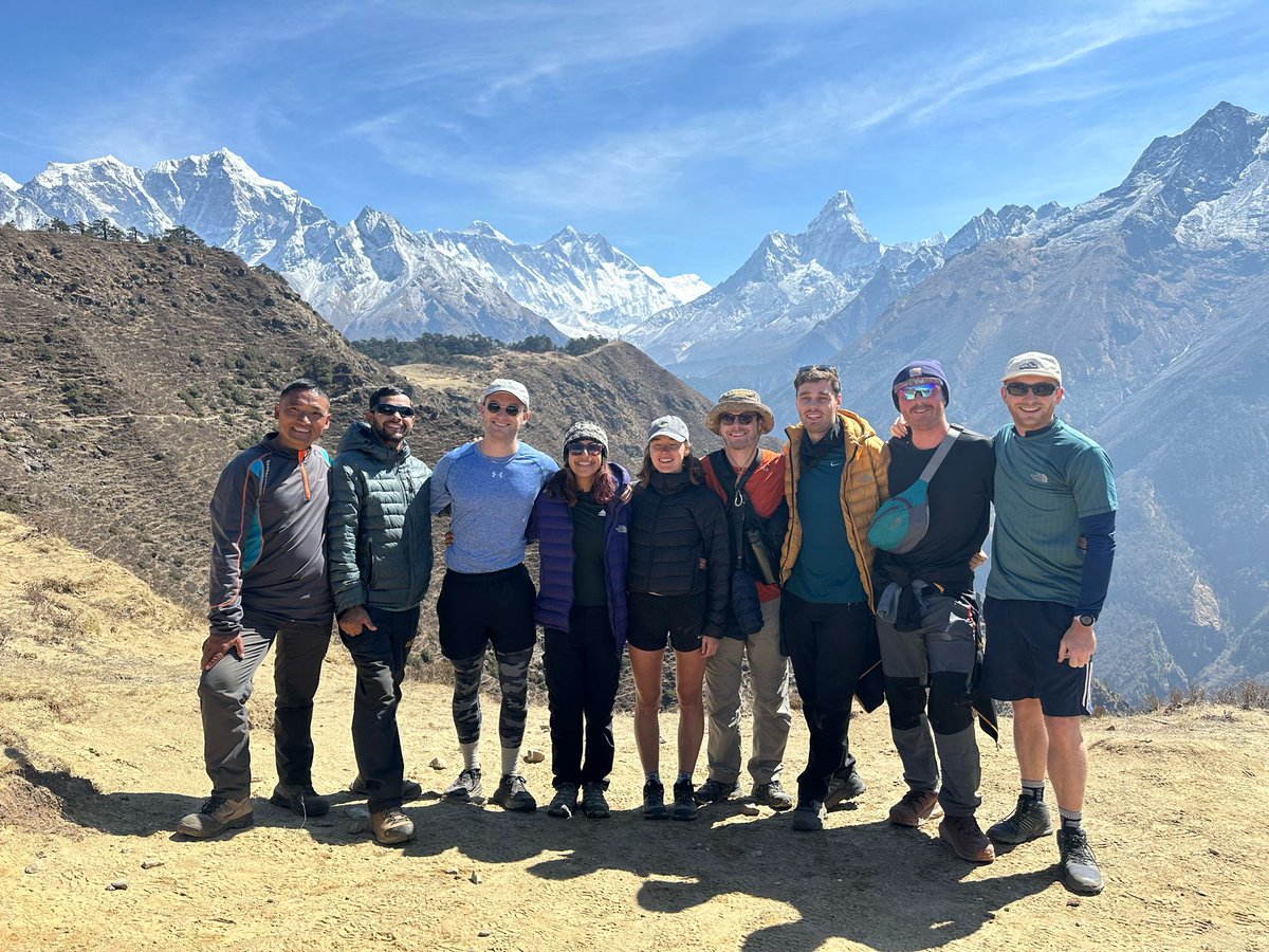 'Sending best wishes to our group embarking on the Gokyo Lake and Everest Base Camp Trekking adventure. May your journey through the Himalayas be filled with wonder and unforgettable moments.' #everest #luxuryholiday #luxurytravel #beautifuldestinations #gokyolake #Nepal