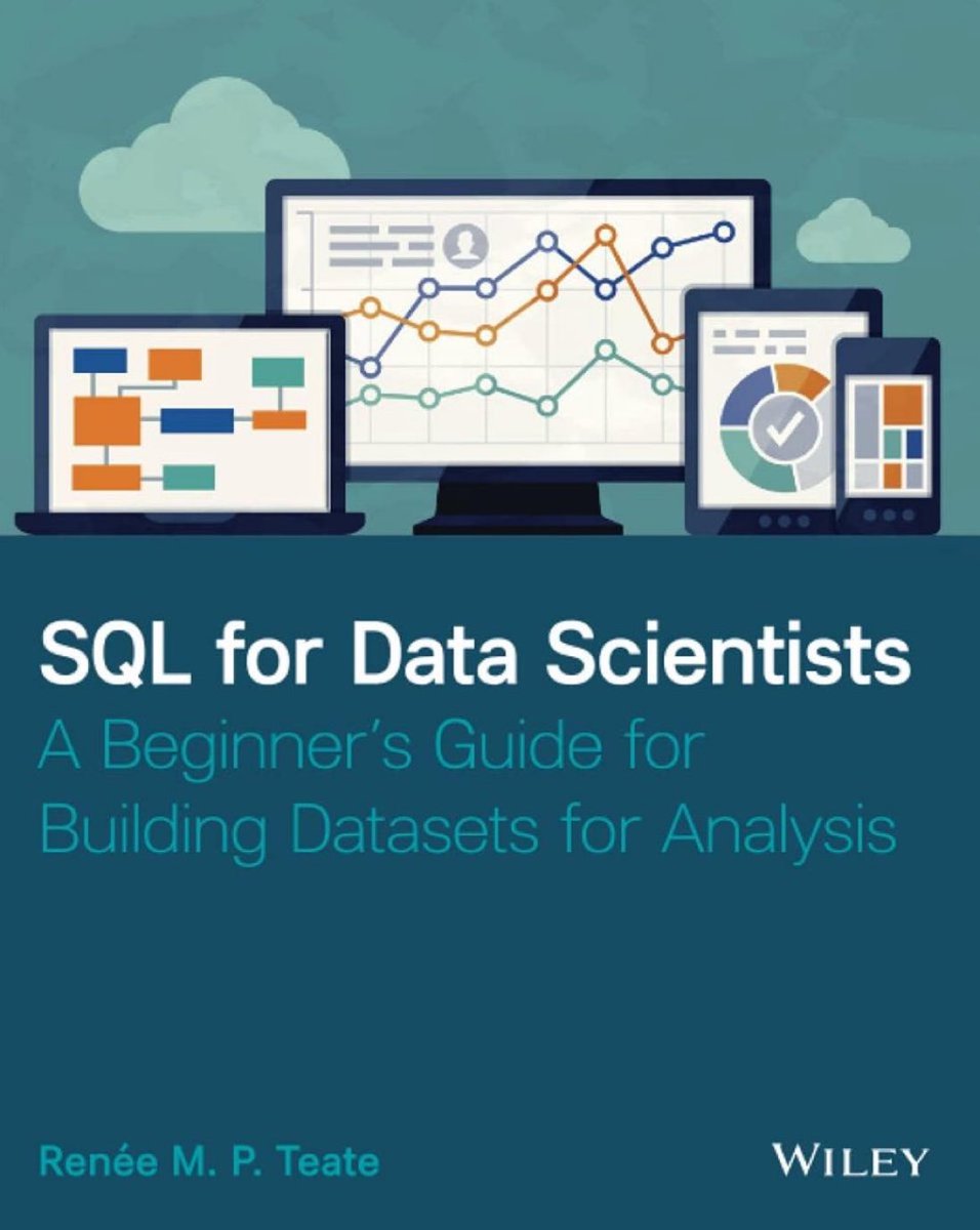 #SQL for #DataScientists: amzn.to/3z8bpUt
————
#BigData #DataScience #MachineLearning #DataLiteracy #DataFluency #Databases #Analytics #DataProfiling #FeatureEngineering