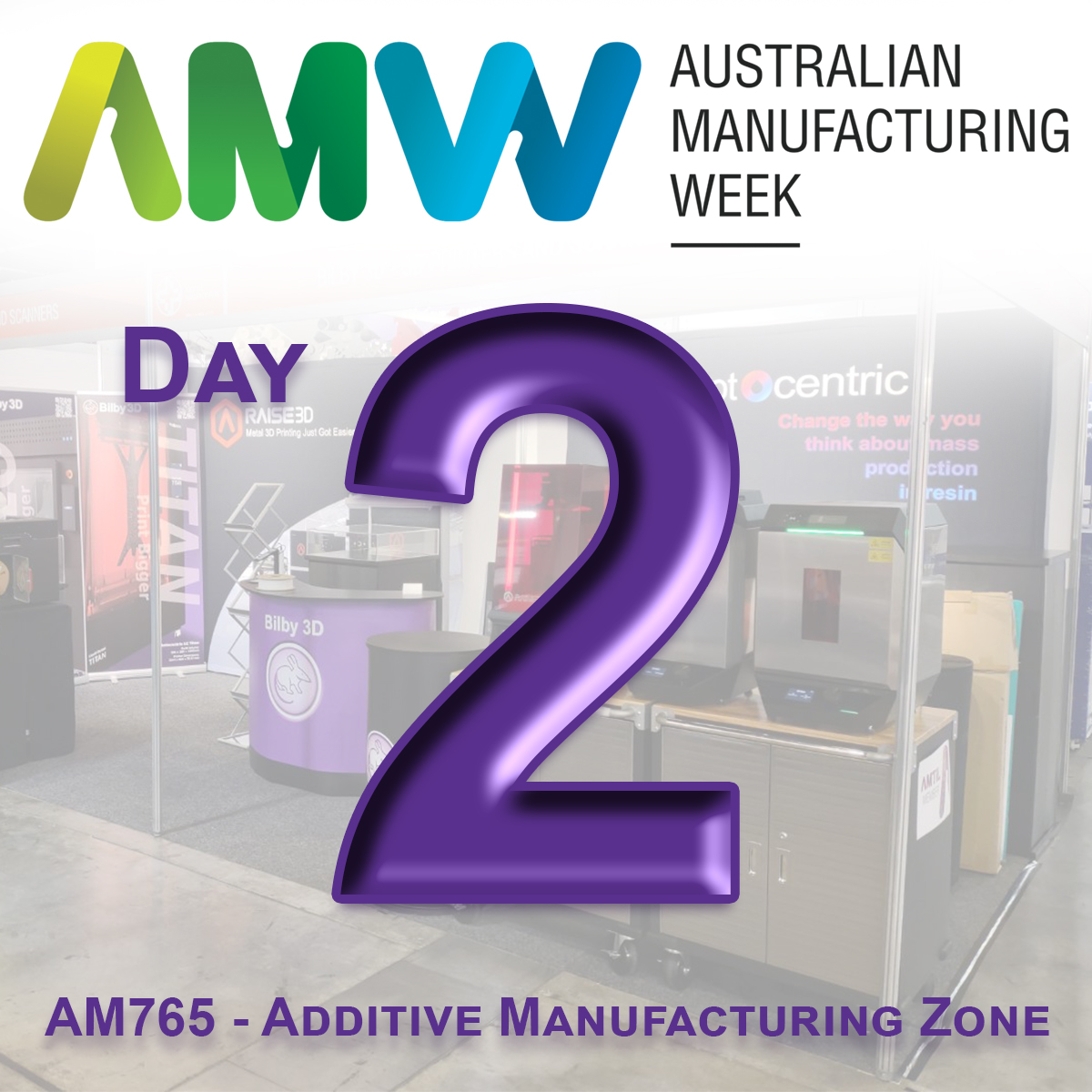 We are halfway through AMW 2024! If you haven't come to see us already, make your way down to booth AM765.

Explore the endless possibilities that our additive manufacturing solutions can do for you and your business!

@AMTIL_AUS  #AMW24 #expo #additivemanufacturing