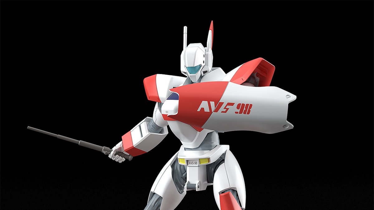 【#メカスマ 新商品情報！】 『#機動警察パトレイバー』より 「AVS-98エコノミー」が #MODEROID で登場💥 🔻ご予約先 s.goodsmile.link/hCi 劇中未使用オリジナル装備として、 ・6連装リボルバーカノン ・対レイバー用スタンスティック が付属 ！ 🗓️予約締切：5月29日(水) #パトレイバー