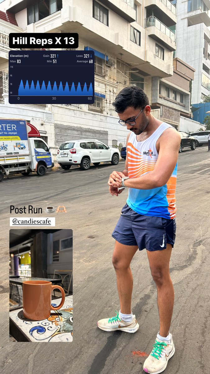 #hillrun #mumbai #humid #noexcuses