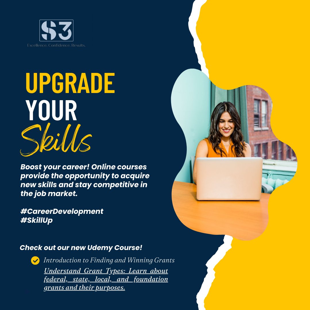 Upgrade your skills, boost your career! 🚀 Online courses provide the opportunity to acquire new skills and stay competitive in the job market. #CareerDevelopment #SkillUp
