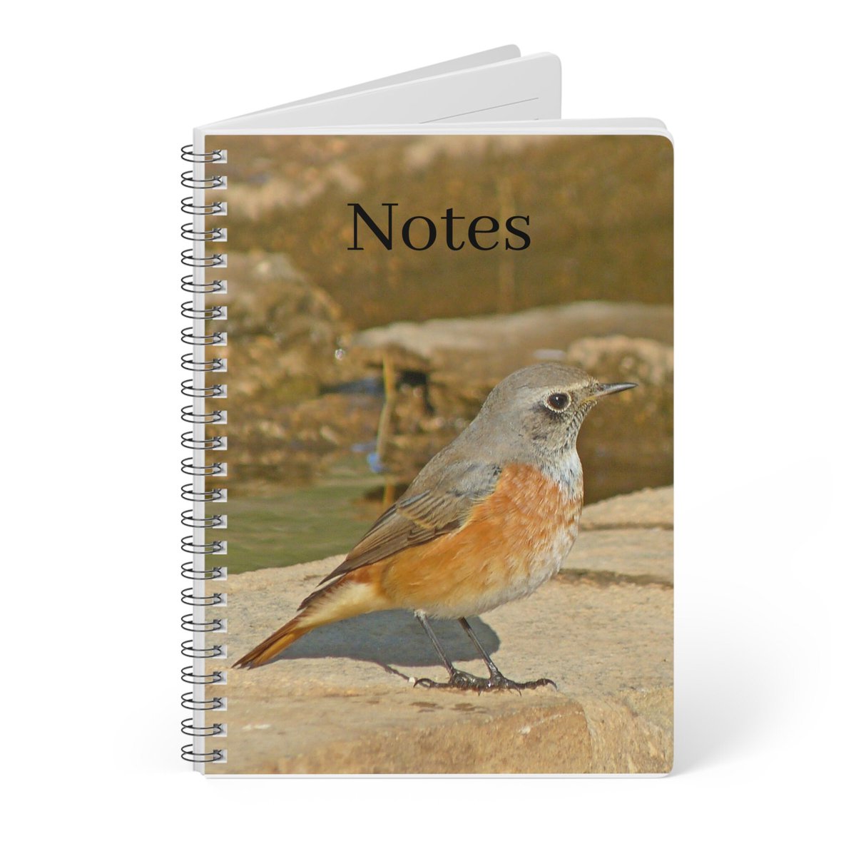 Wirobound Softcover Notebook, A5 tuppu.net/a005570b #womaninbizhour #giftideas #craftbizparty #SBS #UKGiftAM #handmadehour #shopindie #MaureenGilbertson #MHHSBD #supportsmallbusiness #BirdwatchingGift