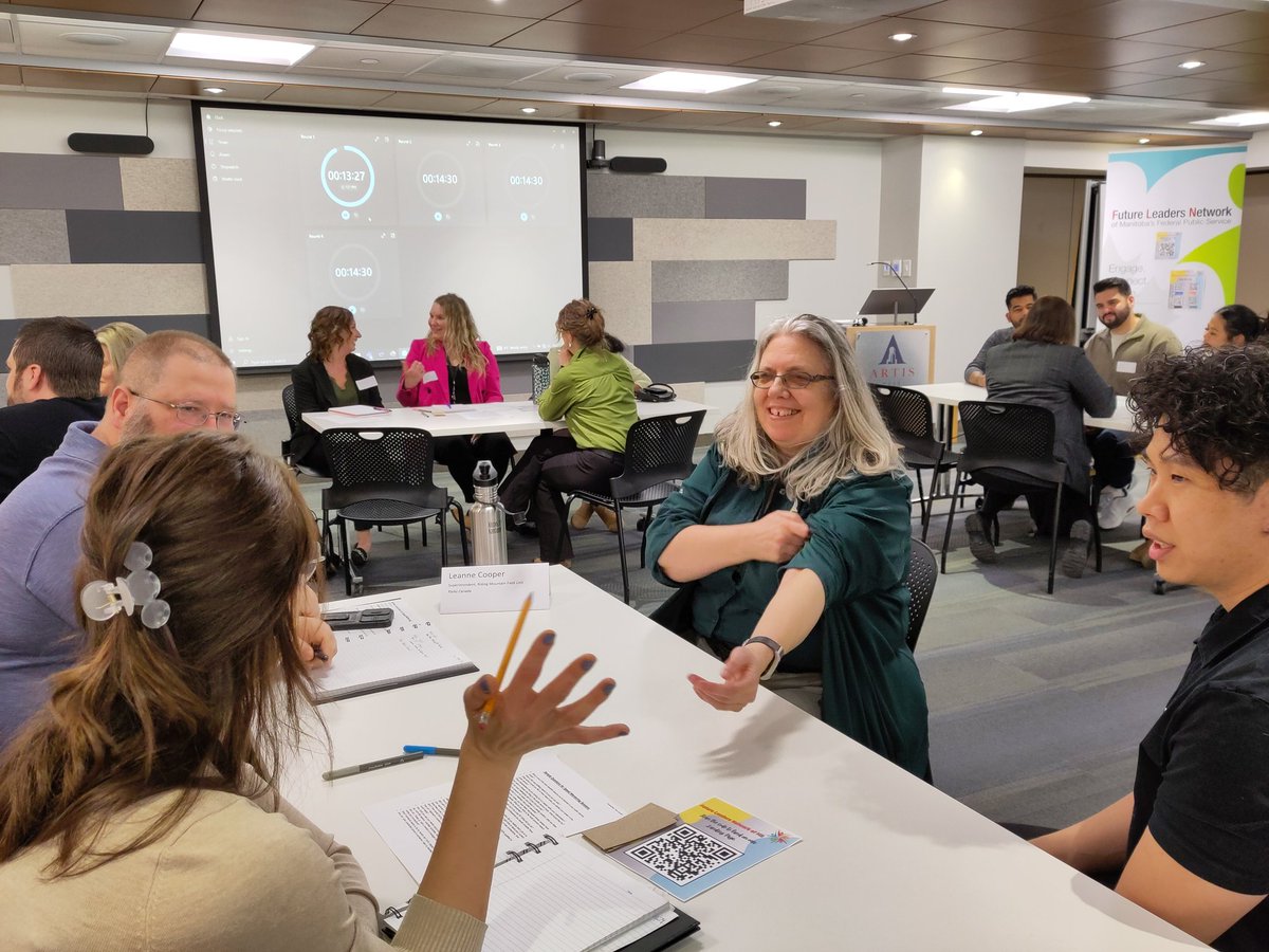 Thank you all mentors and mentees for participating in the Speed Mentoring event organized by @fln_manitoba. So grateful for our FLN MB team members' great work in the past few weeks! Next Wed, social mixer registration👉forms.gle/2yTr8qgAqjJgxS…