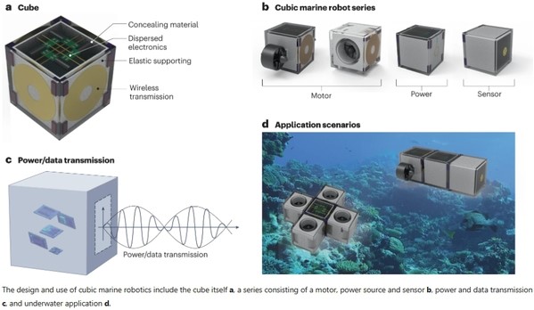 ZJU_China's tweet image. Professor ZHOU Jing and her colleagues from #ZJU designed a set of #cubes that can be quickly and flexibly assembled underwater to create various robot shapes and types, enabling efficient and effortless underwater operations.

zju.edu.cn/english/2024/0…
#ZJUresearch #SuperZJUer