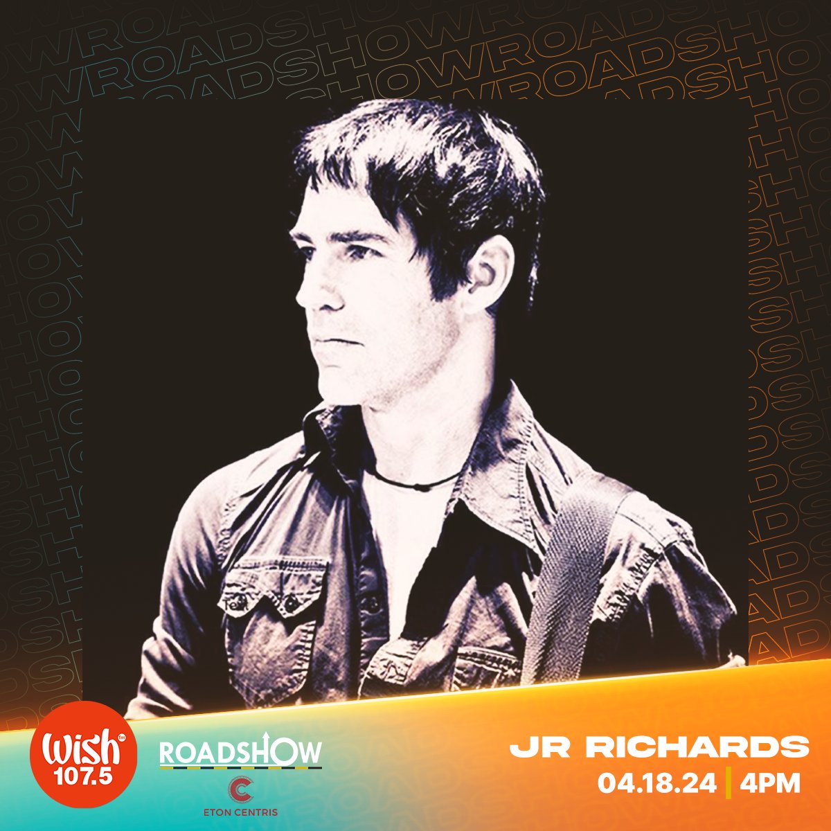 wish1075's tweet photo. Drop by Eton Centris later and watch the live Wish Bus performances of American singer-songwriter JR Richards, Pinoy band @imagomusic featuring Ebe Dancel, and up-and-coming musician elijah!

The Roadshow begins at 4 p.m. PHT. https://t.co/QiFdUJolfw
