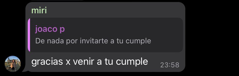 La única forma de que festeje