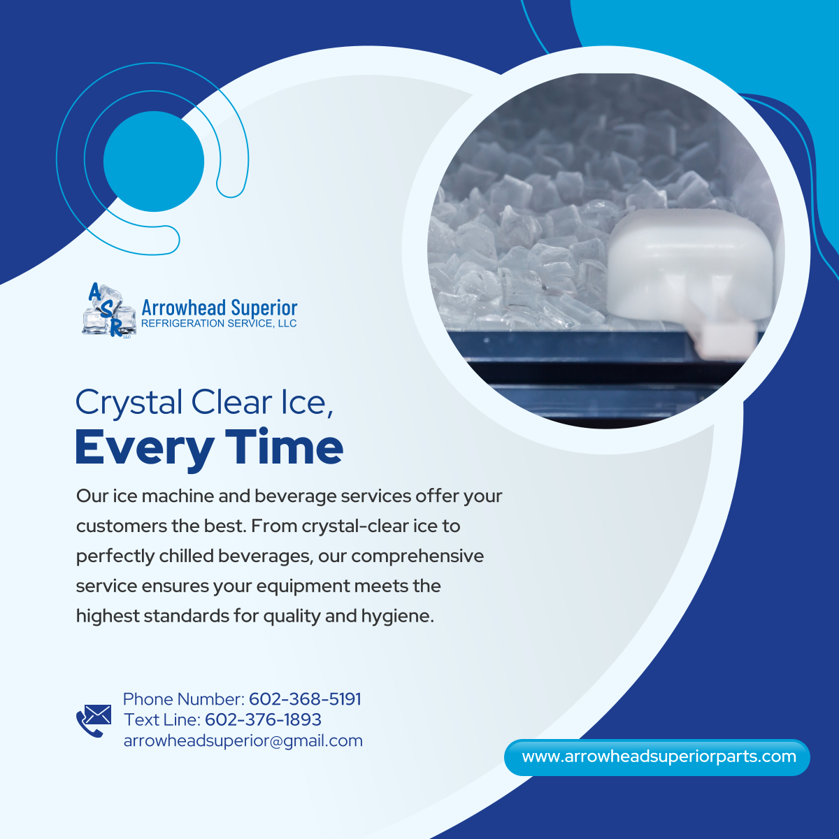Enhance your customer's experience with the finest ice and beverages. Our services guarantee your equipment delivers the best every time. Are you looking to improve your ice machine or beverage systems? Let's make it happen.

#HygieneFirst #CommercialRefrigerationServices