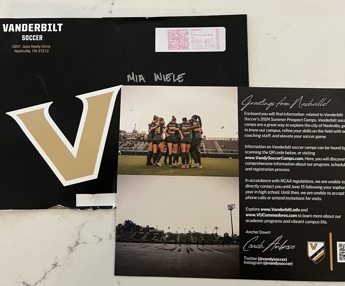 THANK YOU‼️@Darren__Ambrose & @CoachDerkacz for the information about @VandySoccer…Can’t wait to learn more about the  Dores‼️#AnchorDown