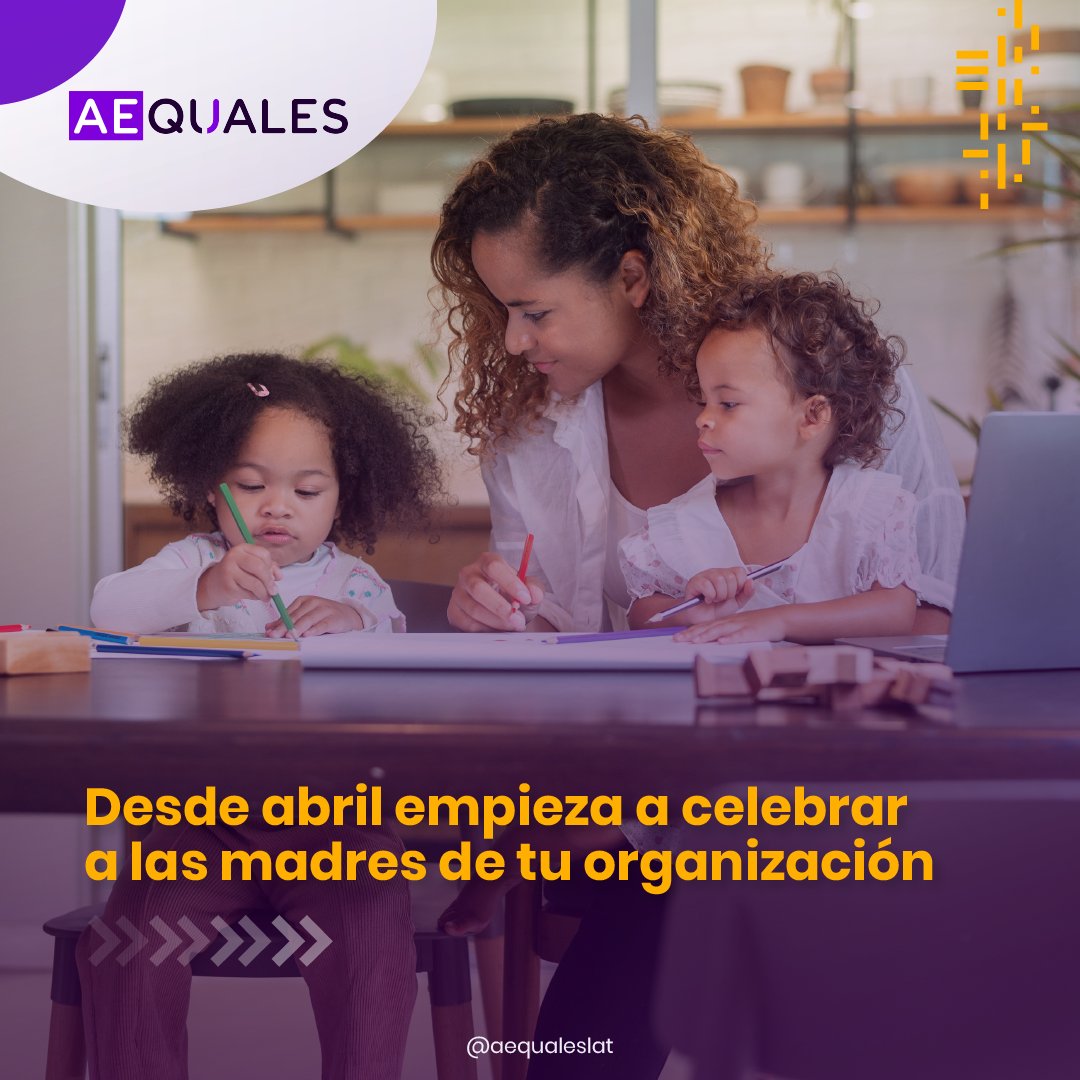 Únete a nuestros programas especiales y actividades a la medida de tu organización para seguir sensibilizando y actuando, potenciar el talento de madres y padres 💜

aequales.com/dia-de-las-mad…

#DiaDeLasMadres #EquidadDeGenero #Inclusion #Aequales