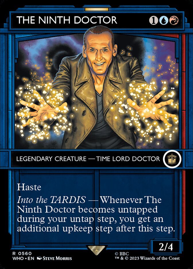 I knew the art for The Ninth Doctor looked familiar

#SmilingFriends #MagicTheGathering #MtGProxy