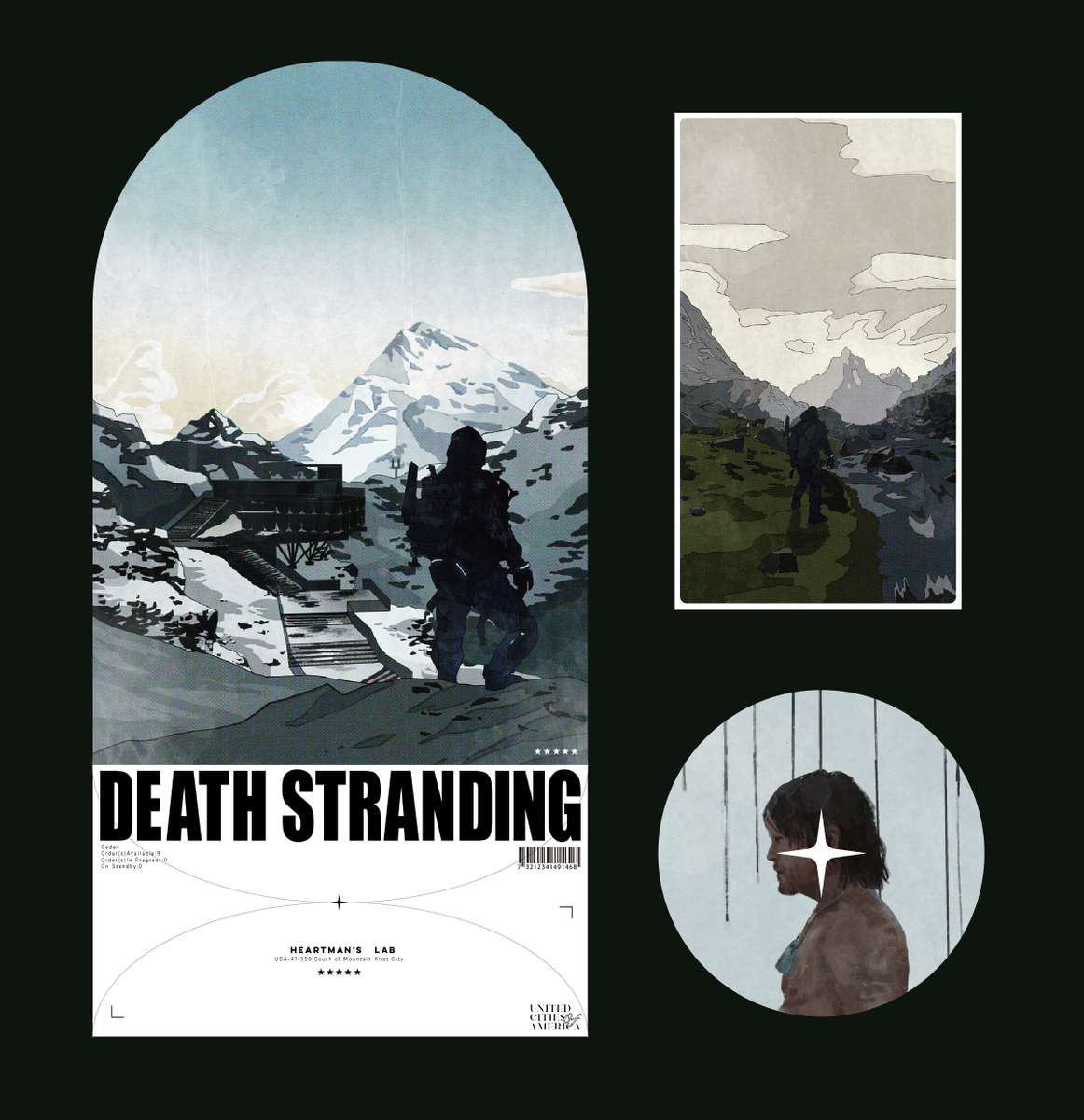 DEATH STRANDING #一次創作作家のファンアート