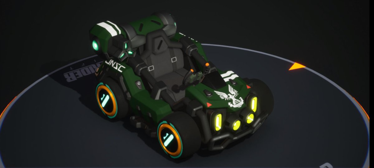 sagateryuz's tweet photo. Warthog style design @Halo 

I might do a full body design &amp; perhaps some minor base color changes later

#kartriderdrift
#Halo 
#Warthog
#UNSC https://t.co/eZEEfDhAKu
