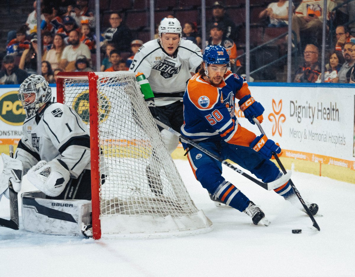 END 2nd: Condors 2, Reign 1 SHOTS: 21-20 ONT Lavoie with his 28th. #Condorstown