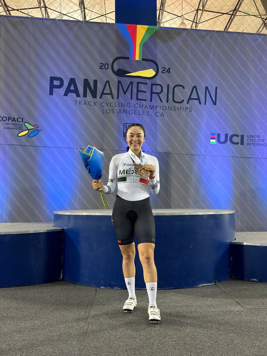 #TuAlcaldíaGAM felicita a Yareli Acevedo, maderense destacada por haber obtenido tres medallas de bronce 🥉 en el Campeonato Panamericano de Ciclismo de Pista en Los Ángeles, California; así como medalla de bronce en la Copa de Naciones de Hong Kong. ¡Felicitaciones! 🚴‍♀️