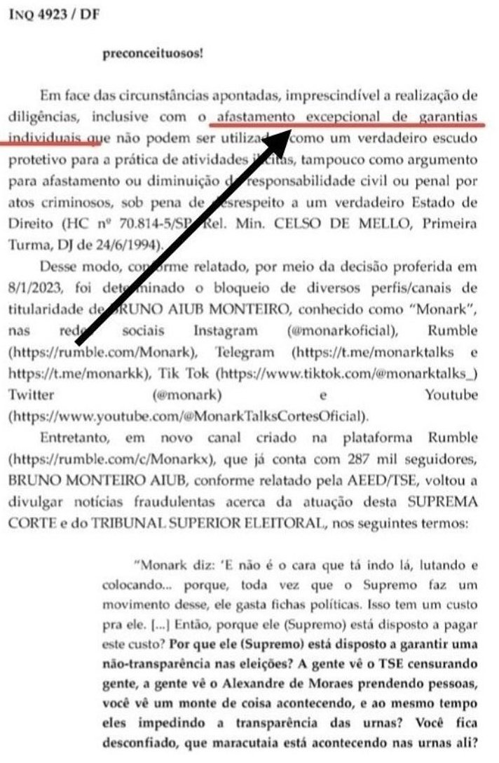 ⚖️🪽Noite agitada.... só absurdo em cima de absurdo, porém, agora com carga probatória! Como assim solicitou o 'Afastamento das garantias individuais' de um indivíduo em nome da CENSURA? #NadaEstaAcontecendo