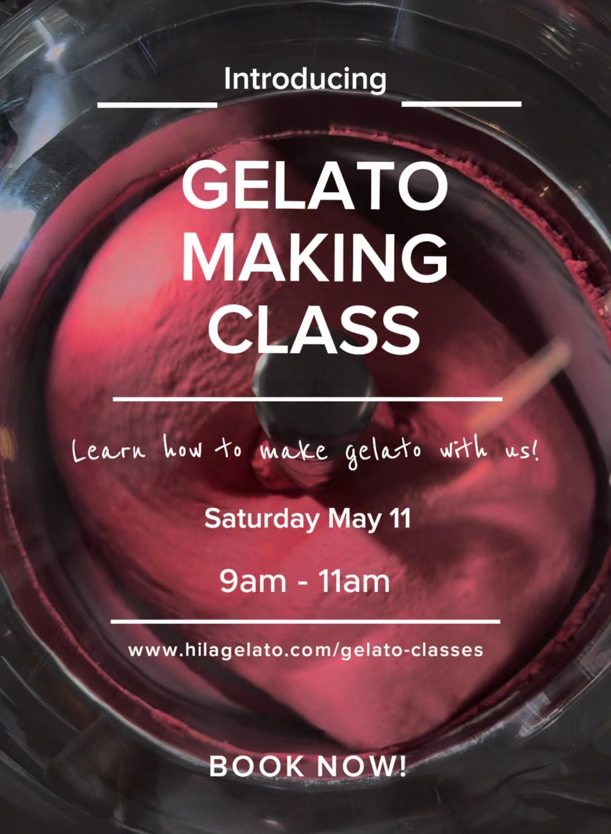 hilagelato's tweet photo. make sicilian gelato with us!

#bayarea #sanfrancisco #icecream #gelato #foodie #bayareaeats https://t.co/2D6jrHlIn3