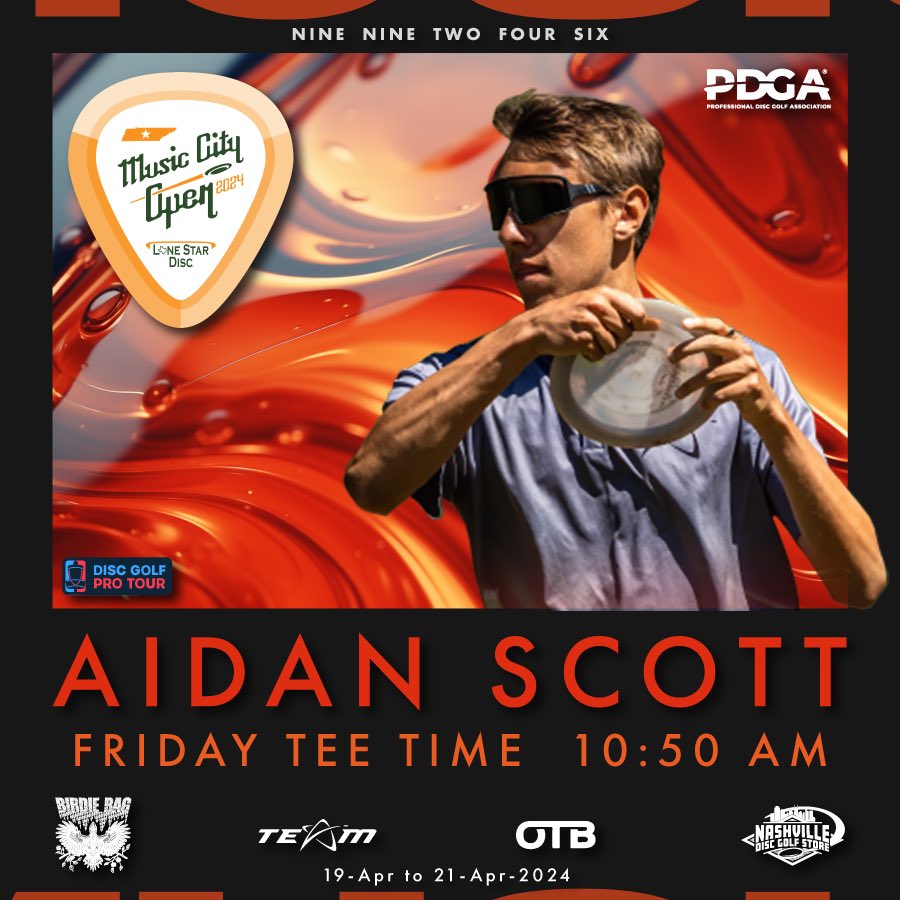 Gr8Scott_05's tweet photo. Back in TN!! #prodigydisc #otbdiscs #musiccityopen https://t.co/OGOml9mgoM