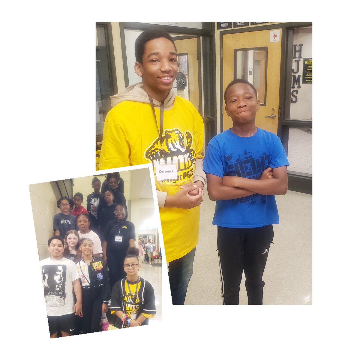 KimCayetano4's tweet photo. Herschel Jones Middle School scholars/staff welcomed Dallas &amp; Northside Elementary 5th graders for a tour and visit.
#HJMS❤DallasElementary
#HJMS❤NorthsideElementary https://t.co/YSCQUVtRxh