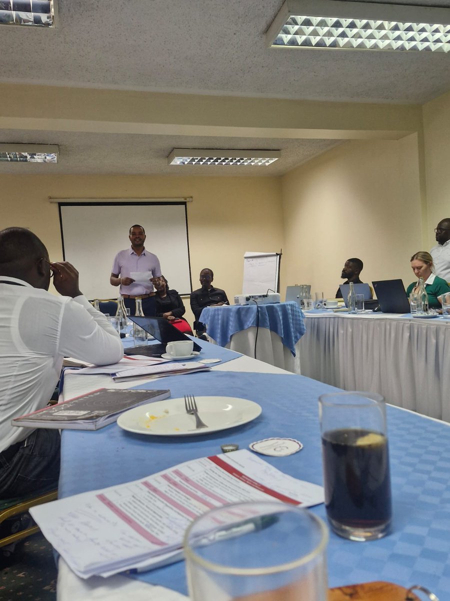 Hoymas director John Mathenge giving His remarks in the ongoing 2024 Avac Fellows meeting in Nairobi good things are coming for advocacy.