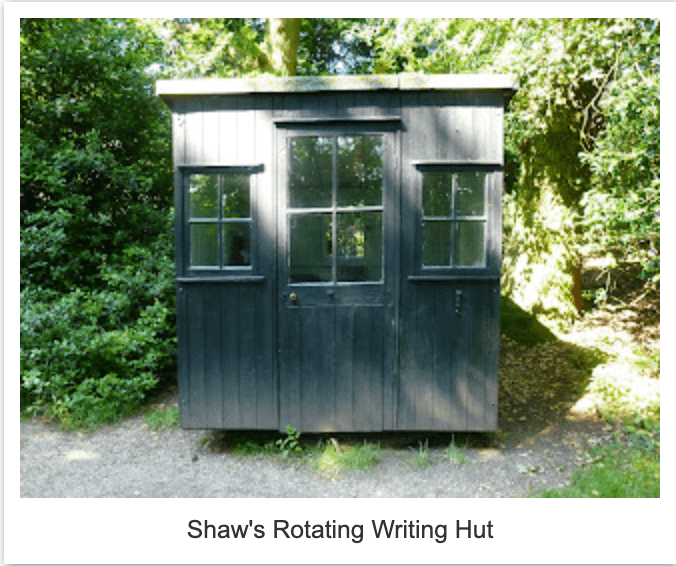 High agency habits: George Bernard Shaw 1. The only person to win a Nobel Prize in Literature and an Oscar. 2. How did he escape life as a bank cashier? He wrote 5 pages a day first thing for 9 years. Every single day. 3. He called his writing hut (below) 'London', so whenever…