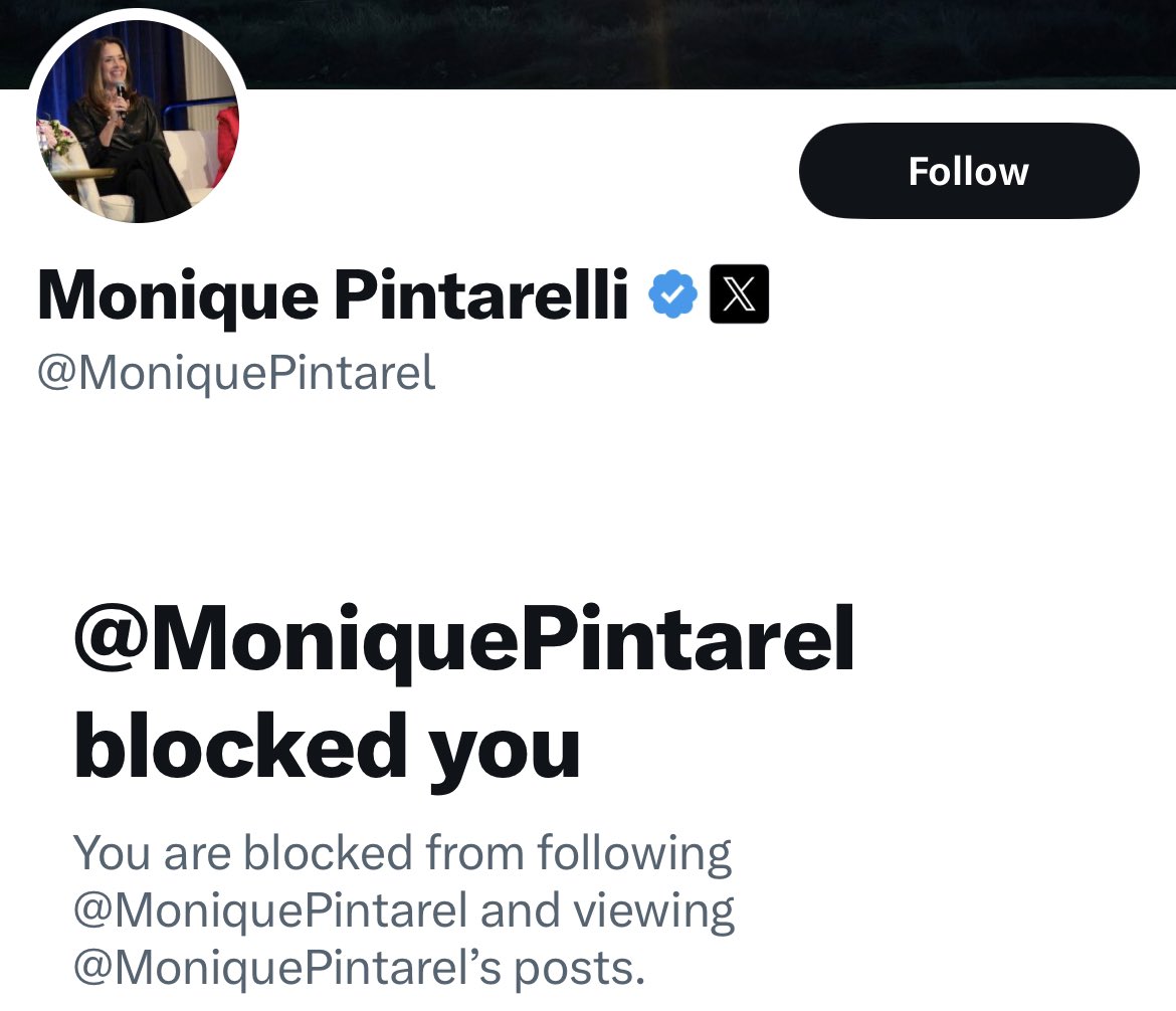 @HillReporter X Head of the Americas @MoniquePintarel commented on brand safety for advertisers — “In the spirit of transparency.” She blocked me months ago when I asked her about antisemitism on X.